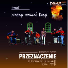 Odcienie poezji. "Zimowy Zapach Kawy". Grupa poetycko-muzyczna"Przeznaczenie" Odcienie poezji. "Zimowy Zapach Kawy". Grupa poetycko-muzyczna"Przeznaczenie"