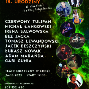 18 urodziny Tawerny Keja w Łódzkim Teatrze Muzycznym 18 urodziny Tawerny Keja w Łódzkim Teatrze Muzycznym